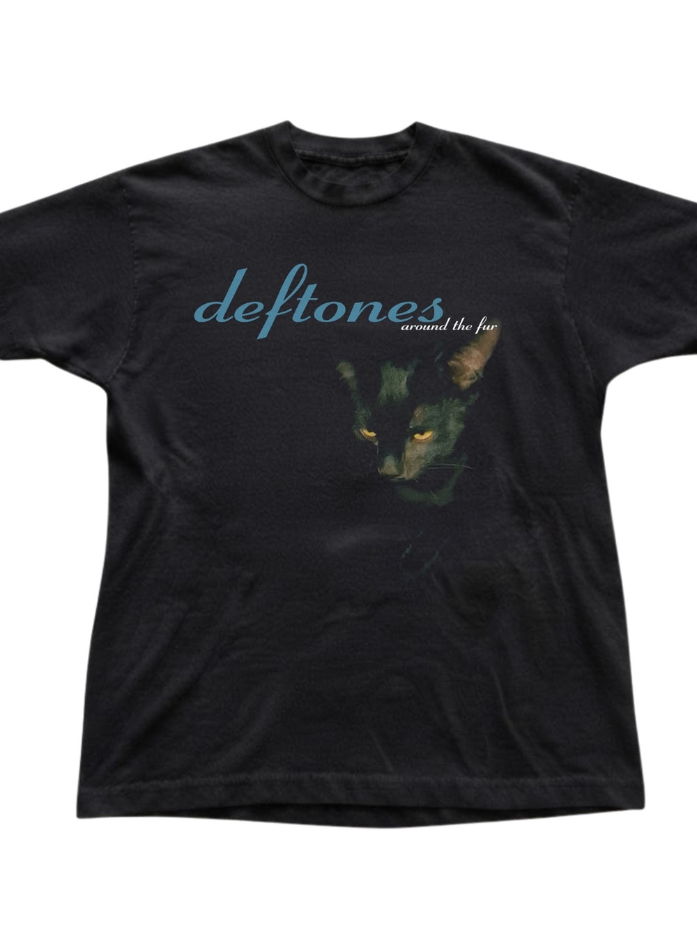 Black Cat Animal Graphic Alternative Cotton Gildan T-Shirt